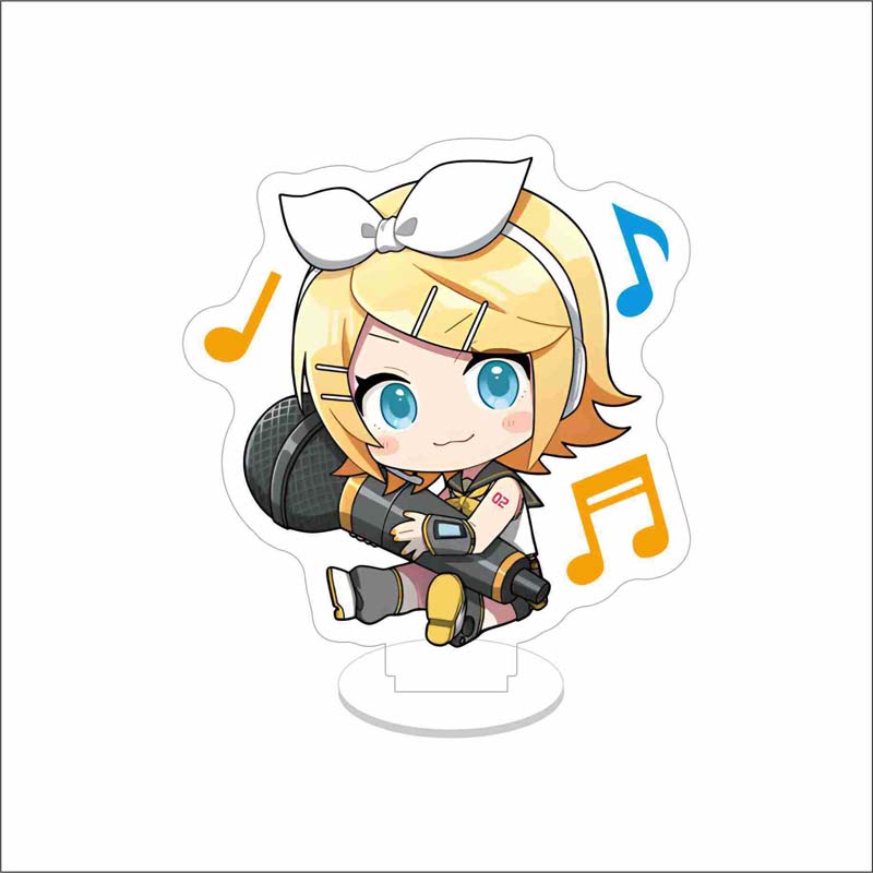 Hatsune Miku Acrylic Standee Kagamine Rin Len Mini Figure Vocaloid (3)