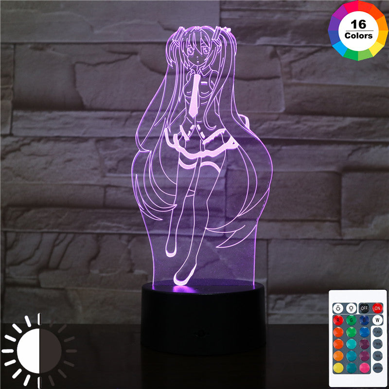 Miku LED Night Light with Remote