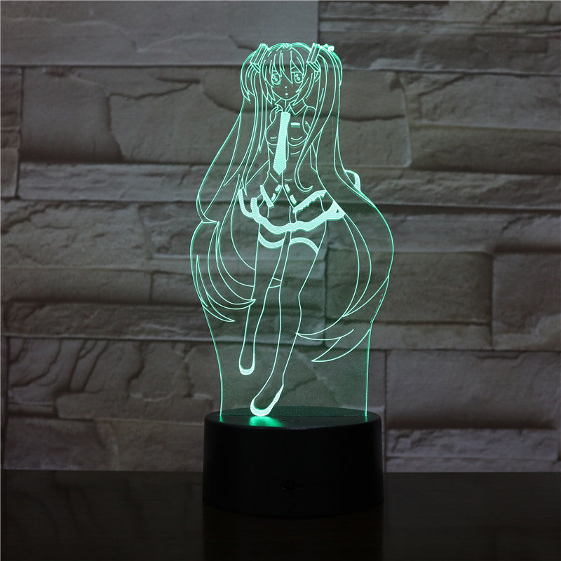 Miku LED Night Light with Remote