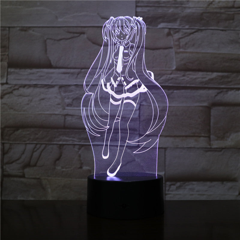 Miku LED Night Light with Remote