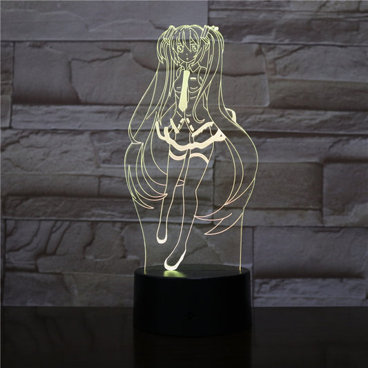 Miku LED Night Light with Remote