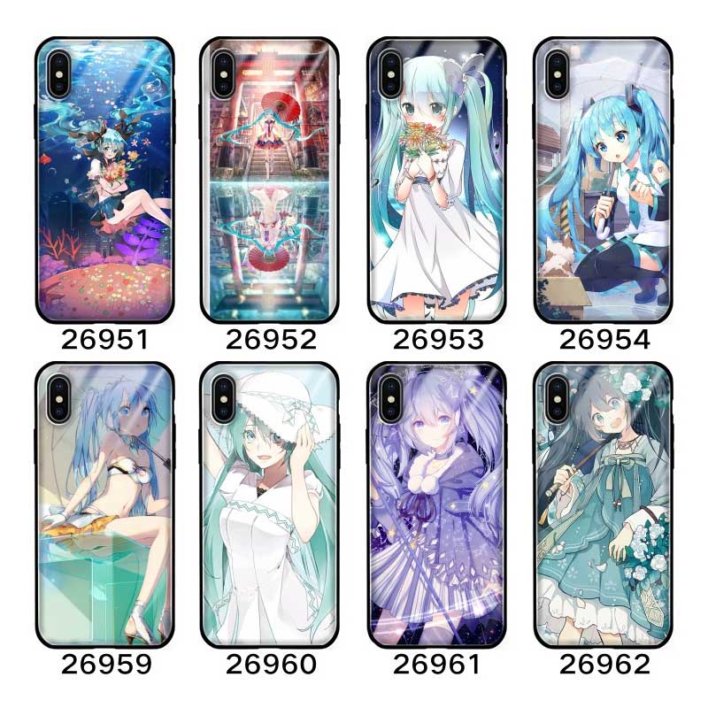Miku phone cases with crystal-clear graphics
