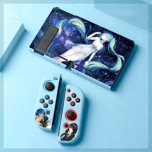 Hatsune Miku Switch Case Soft TPU Protective Case Cover Miku Lover Gifts (4)