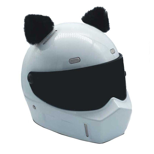 Helmet Rizz Cat Ears Helmet Ornaments Cute Motorcycle Helmet Add-On (7)