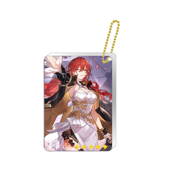 Himeko Honkai Star Rail Acrylic Charm Honkai Star Rail Keychains (15)