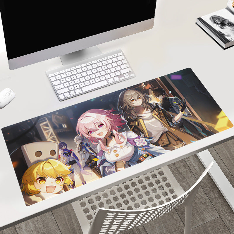 Honkai Star Rail Gaming Mouse Pad HSR Astral Express Crew Trailblazers Mousepad 12
