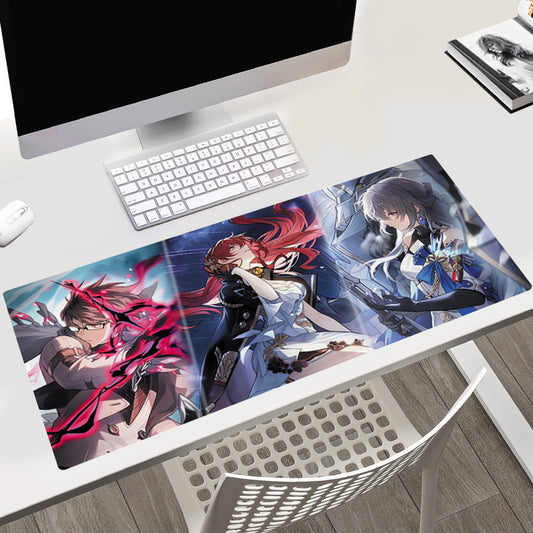 Honkai Star Rail Gaming Mouse Pad HSR Astral Express Crew Trailblazers Mousepad 18