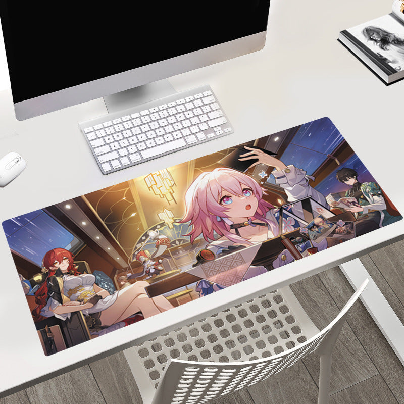 Honkai Star Rail Gaming Mouse Pad HSR Astral Express Crew Trailblazers Mousepad 27