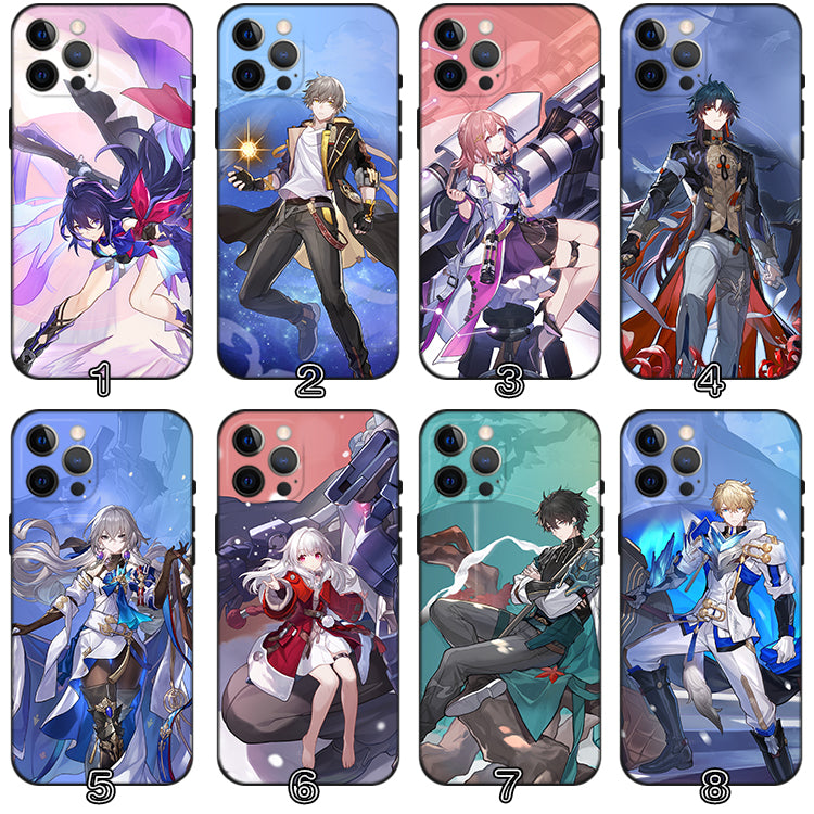 Star Rail Phone Case with Characters