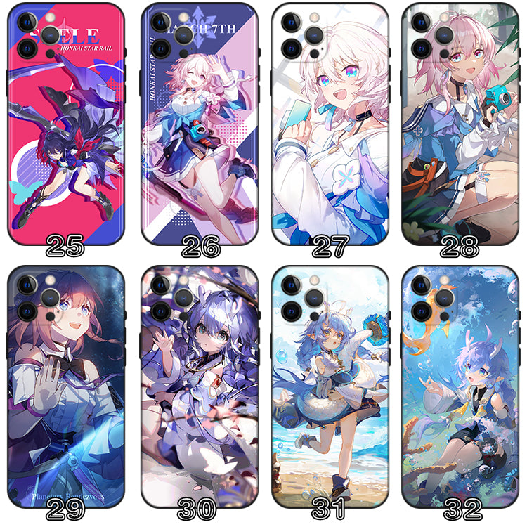 Star Rail Phone Case with Characters