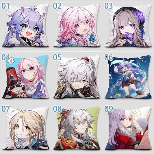 Honkai Star Rail Pillow Covers: Cozy and Adorable