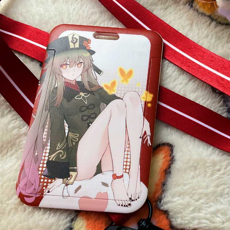 Genshin Impact Lanyard with Card Holder