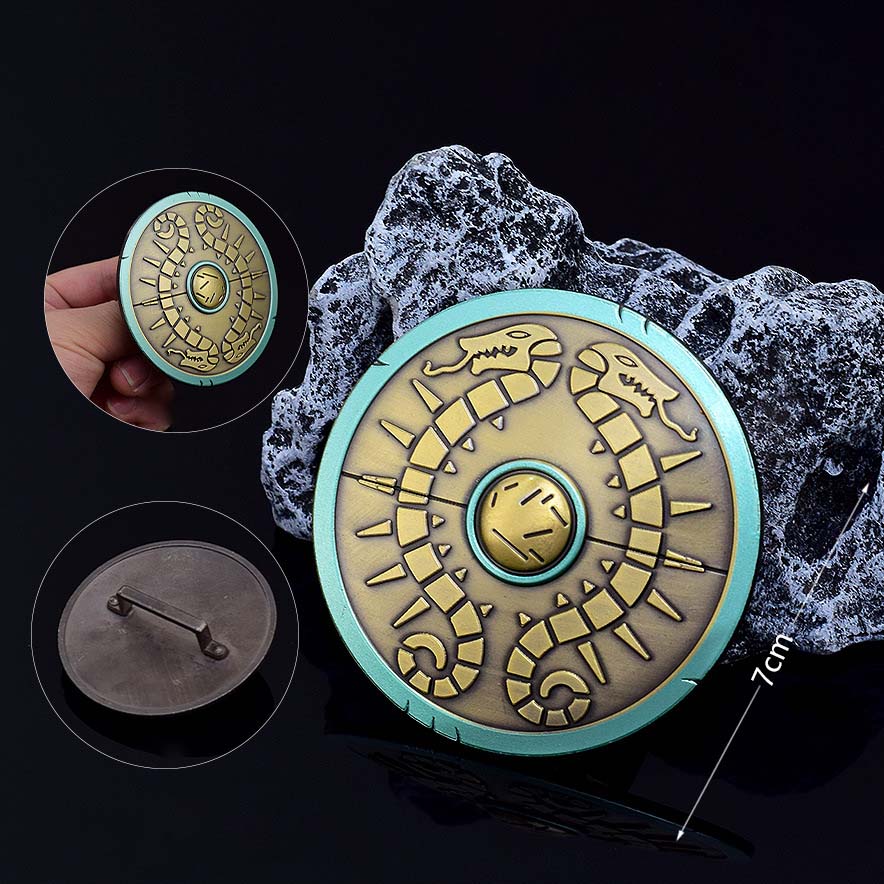 Legend of Zelda Traveler's Shield Metal Model