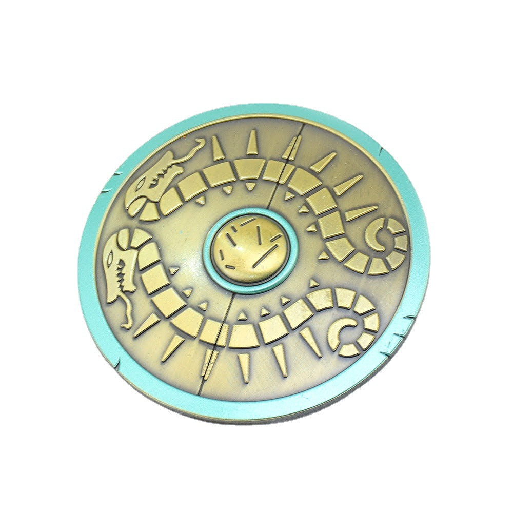 Legend of Zelda Traveler's Shield Metal Model