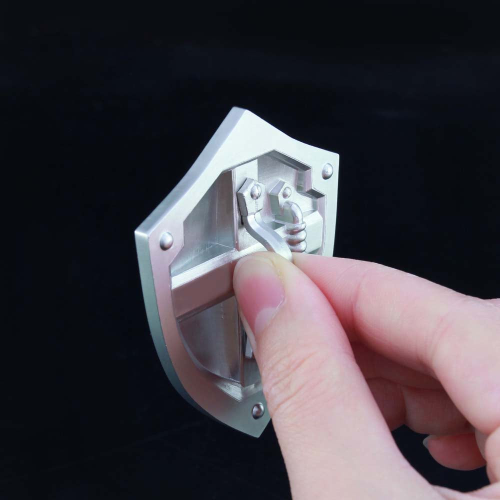 Legend of Zelda Hylian Shield Metal Models