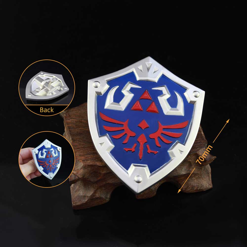 Legend of Zelda Hylian Shield Metal Models