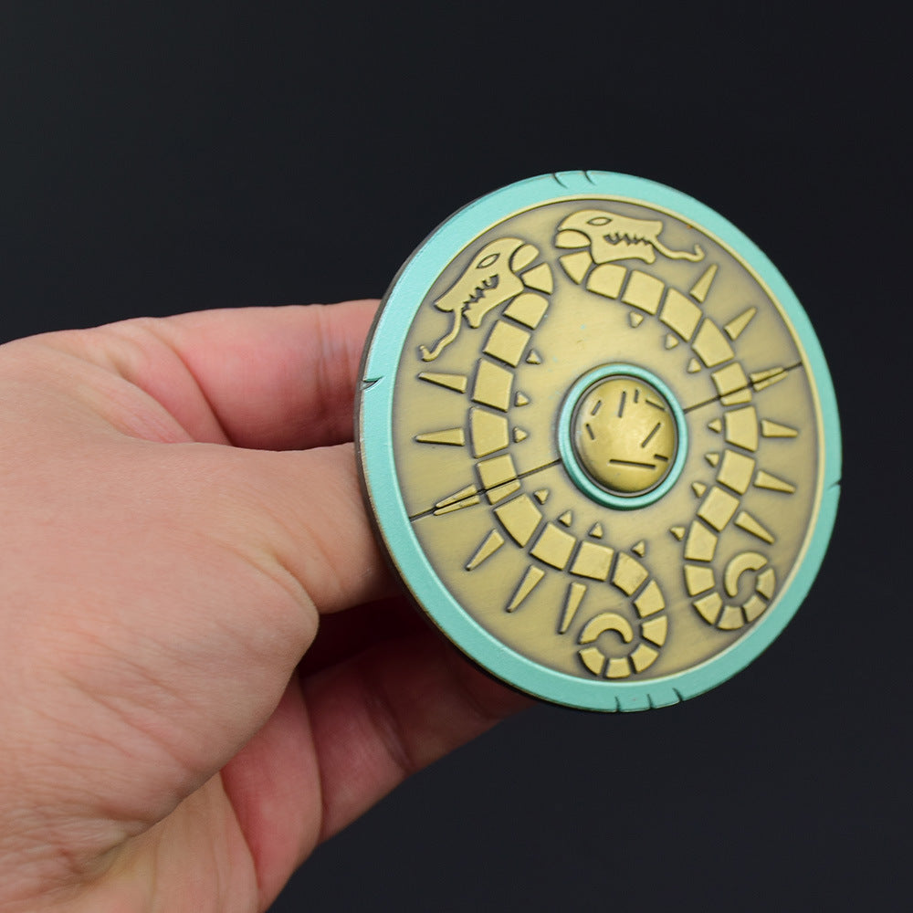 Legend of Zelda Traveler's Shield Metal Model