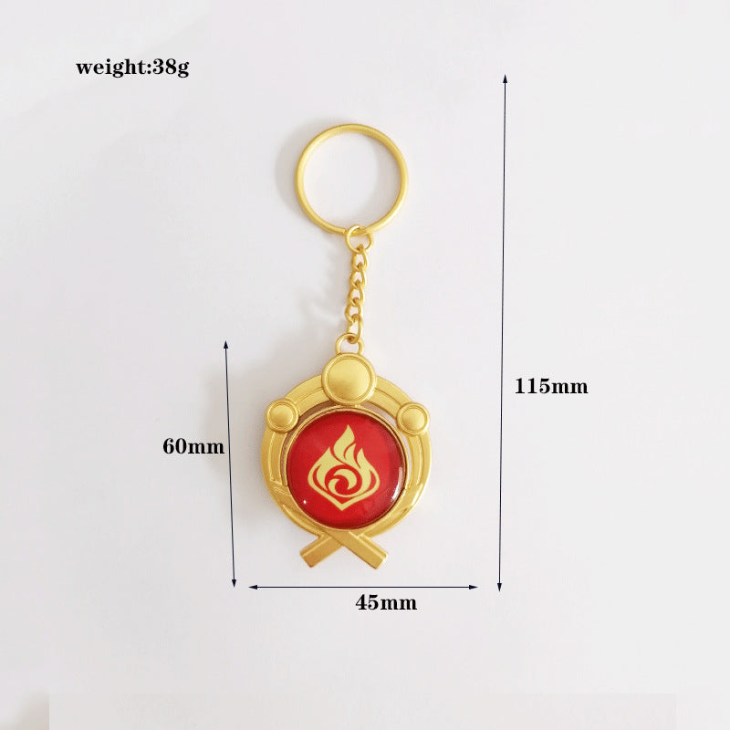 Genshin Impact Inazuma Vision Keychain