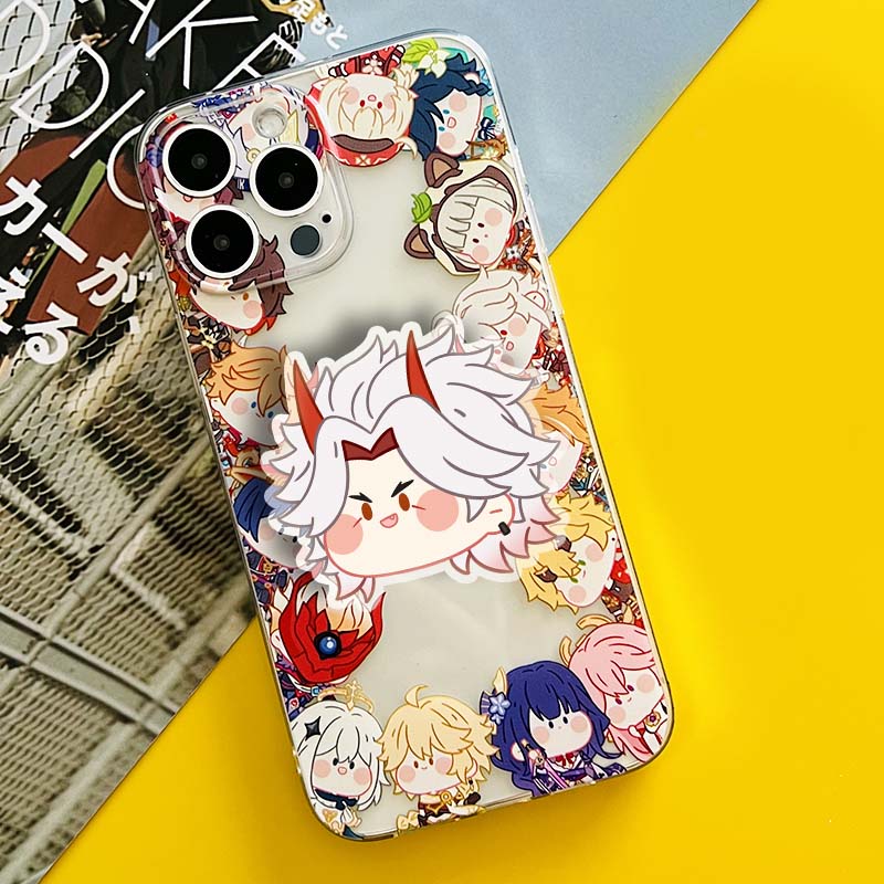 Itto Genshin Impact Phone Grips Cute Genshin Merch Kawaii Genshin Gifts (12)