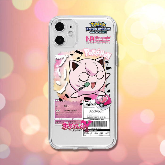 Jigglypuff Pokemon Phone Cases Pokemon Lover Gifts Cool Pokemon Merch