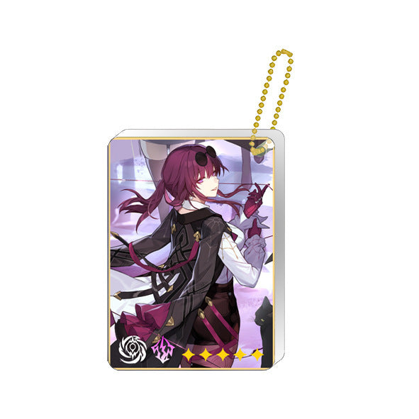 Kafka Honkai Star Rail Acrylic Charm Honkai Star Rail Keychains (6)