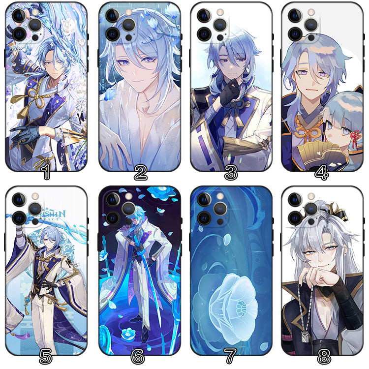 Kamisato Ayato Genshin Impact Phone Case