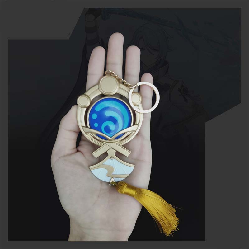 Genshin Impact Ayato Vision Keychain