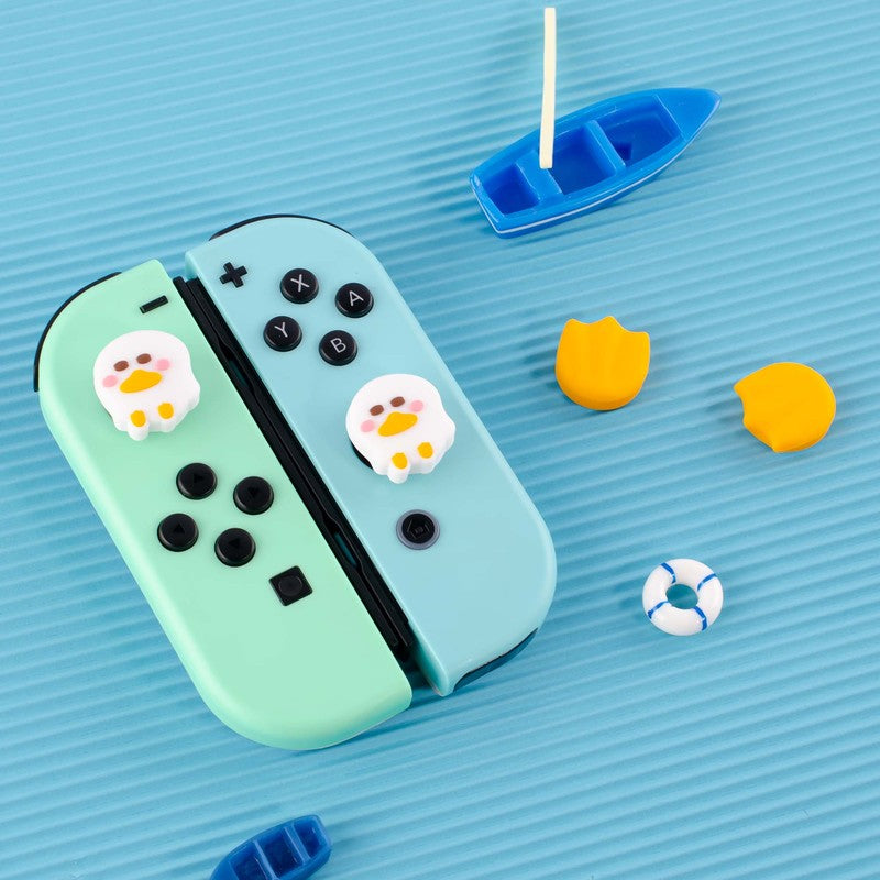 Kawaii Duck Joystick Caps for Switch