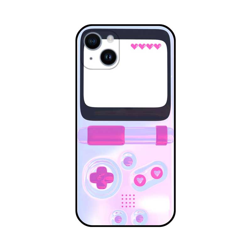 Kawaii Game Console Phone Case Retro Pink Accessories Cute iPhone Cases (1)