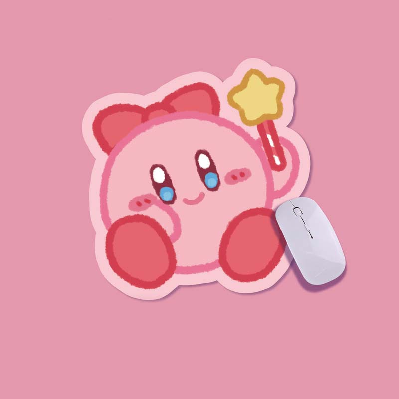 Kawaii Kirby Mouse Pad Kirby Computer Mousepad (4)