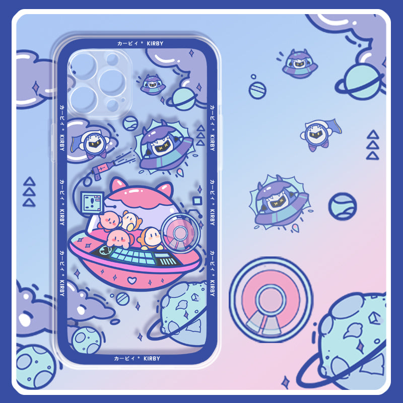 Kawaii Kirby iPhone Case Kawaii iPhone 13 Pro Max XR XS Max Cute Kirby Gifts Kirby Lovers (6)