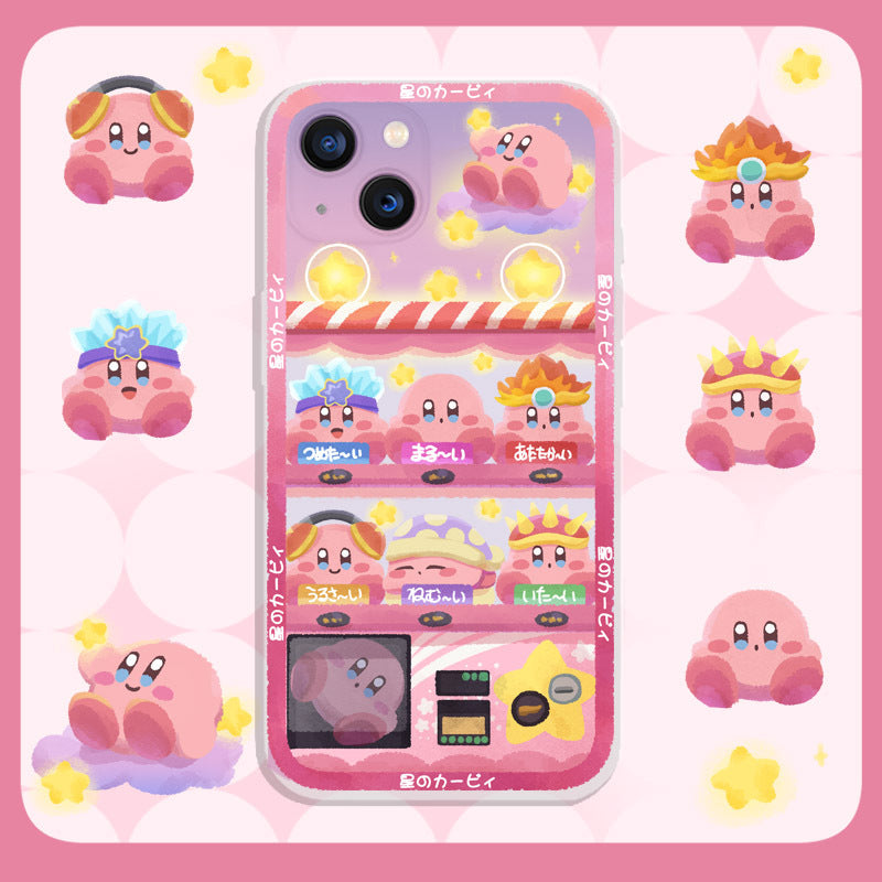 Kawaii Kirby iPhone Cases Cute Kirby Samsung Galaxy S22 S21 (2)