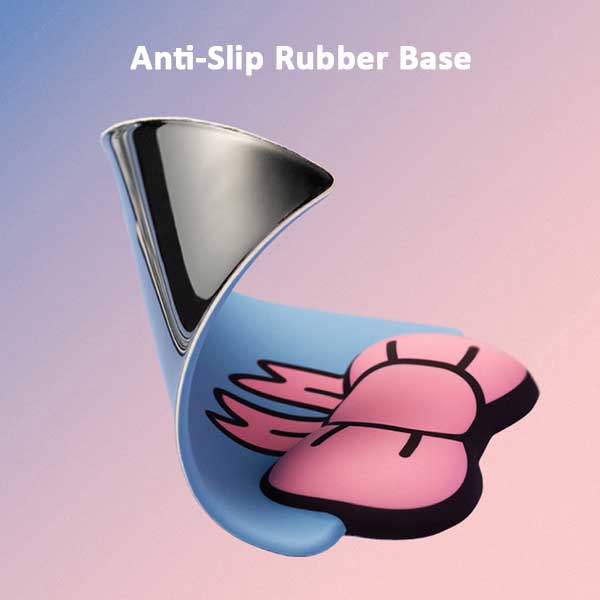 Kawaii Bow Tie Mouse Pad with Wrist Rest