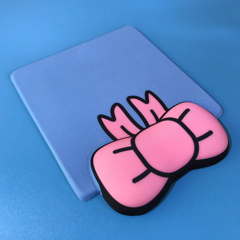 Kawaii Ribbon Mouse Pad Bow Tie Cute Ribbon Wrist Rest Kawaii Room Decor Kawaii Desk Accessories (7)