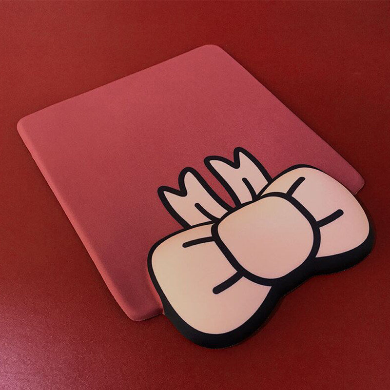 Kawaii Ribbon Mouse Pad Bow Tie Cute Ribbon Wrist Rest Kawaii Room Decor Kawaii Desk Accessories (8)