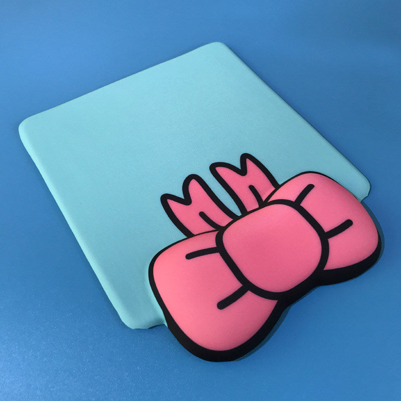Kawaii Ribbon Mouse Pad Bow Tie Cute Ribbon Wrist Rest Kawaii Room Decor Kawaii Desk Accessories (9)