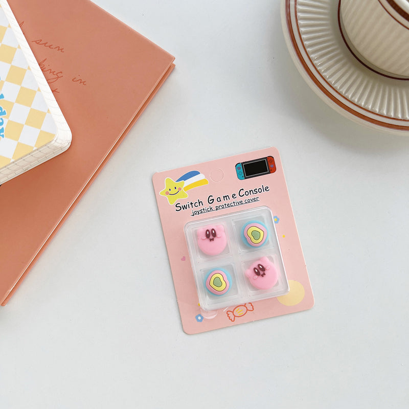 Kawaii Switch Thumb Grips Cute Cartoon OLED Joystick Caps Anime Switch lite Accessories (13)