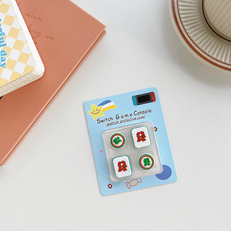 Kawaii Switch Thumb Grips Cute Cartoon OLED Joystick Caps Anime Switch lite Accessories (8)