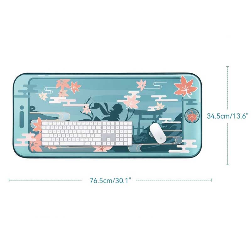 Genshin Impact Desk Mat: Personalized Gaming Workspace