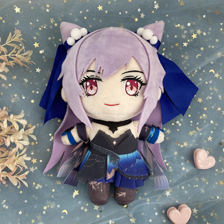 Keqing Genshin Impact Plush Dolls Genshin Plushie Toys Genshin Decor (69)
