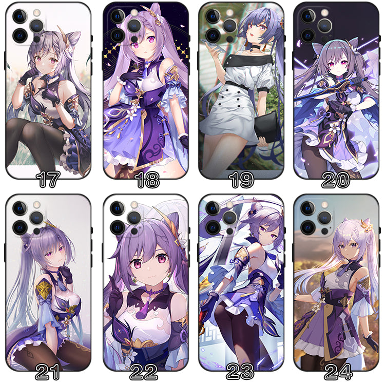 Keqing Genshin Impact Phone Case