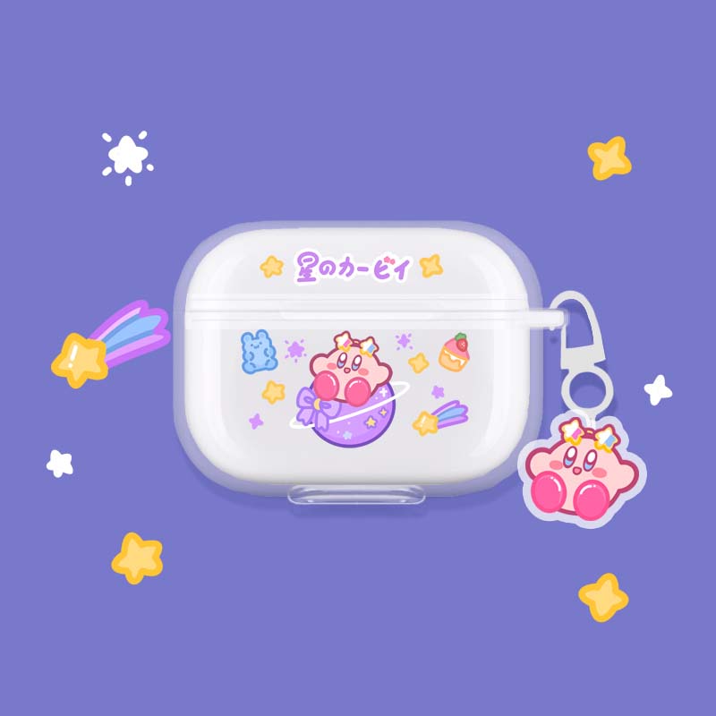 Kirby AirPods Case for AirPods Pro Cover Case Cute Kirby Accessories (1)