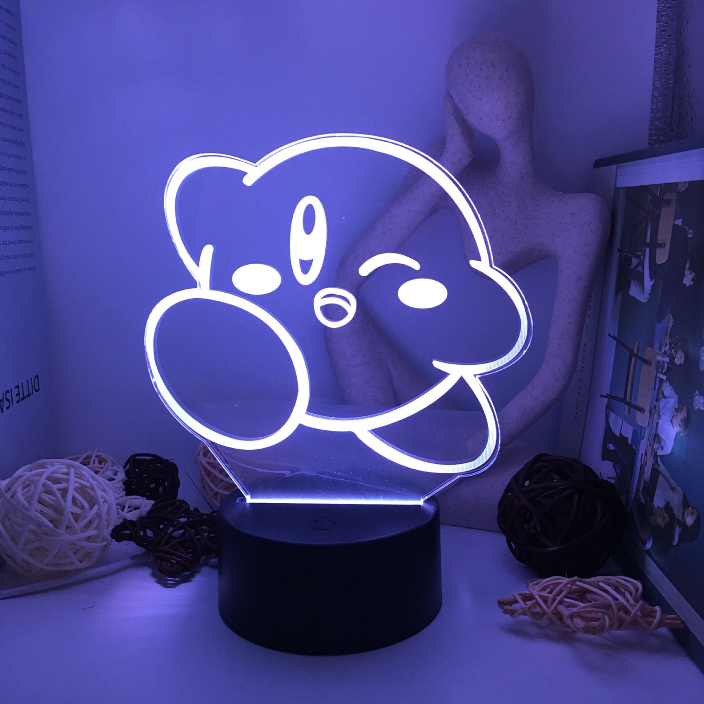 Kirby LED Night Light with Remote