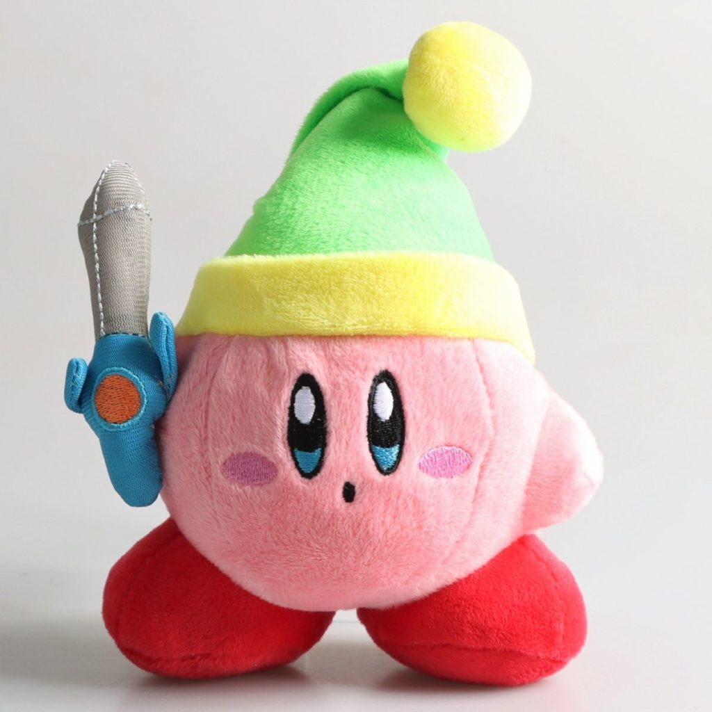 Kirby Plushie Cute Kirby Stuffed Animal Kirby Gaming Room Decor (7)