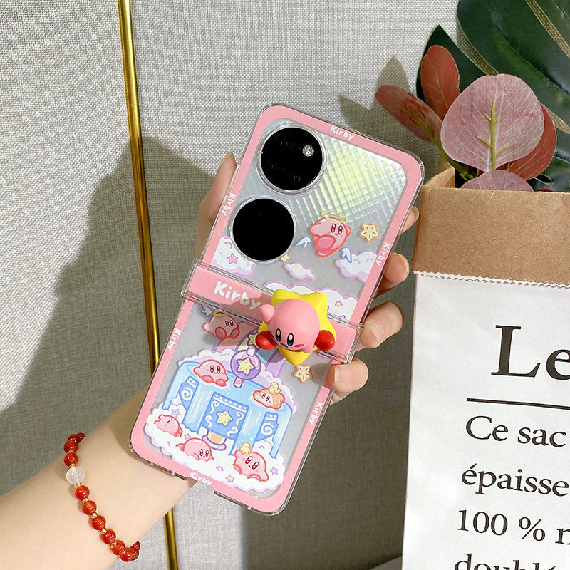 Kawaii Kirby Flip 4 Phone Cases