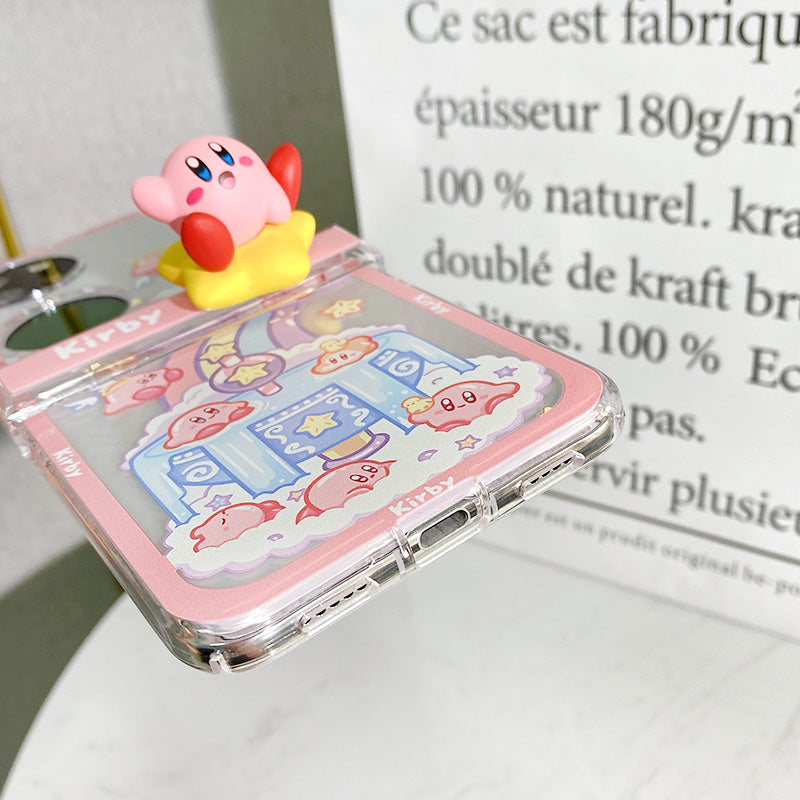 Kawaii Kirby Flip 4 Phone Cases