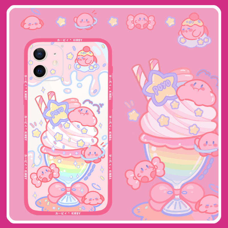 Kirby Samsung S22 Case Cute Kirby Phone Case Custom Gifts Kirby Lovers Samsung S21 Ultra Plus Case Kirby iPhone Case (6)