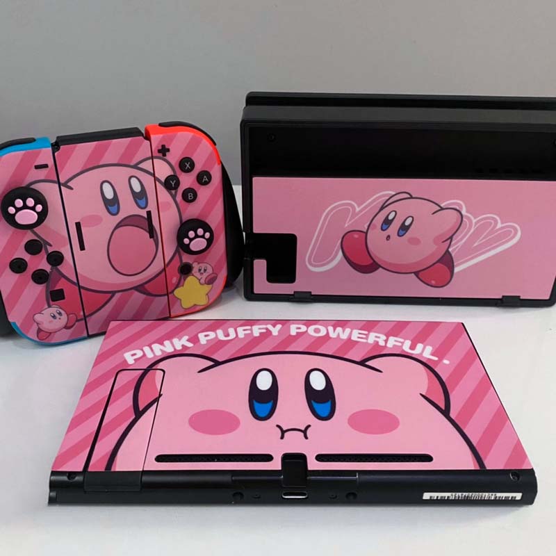 Kirby Switch Skin Covers: Lovely Design, Easy Installation