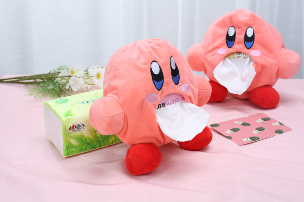 Kirby Tissue Holder: Soft, Durable, Cute