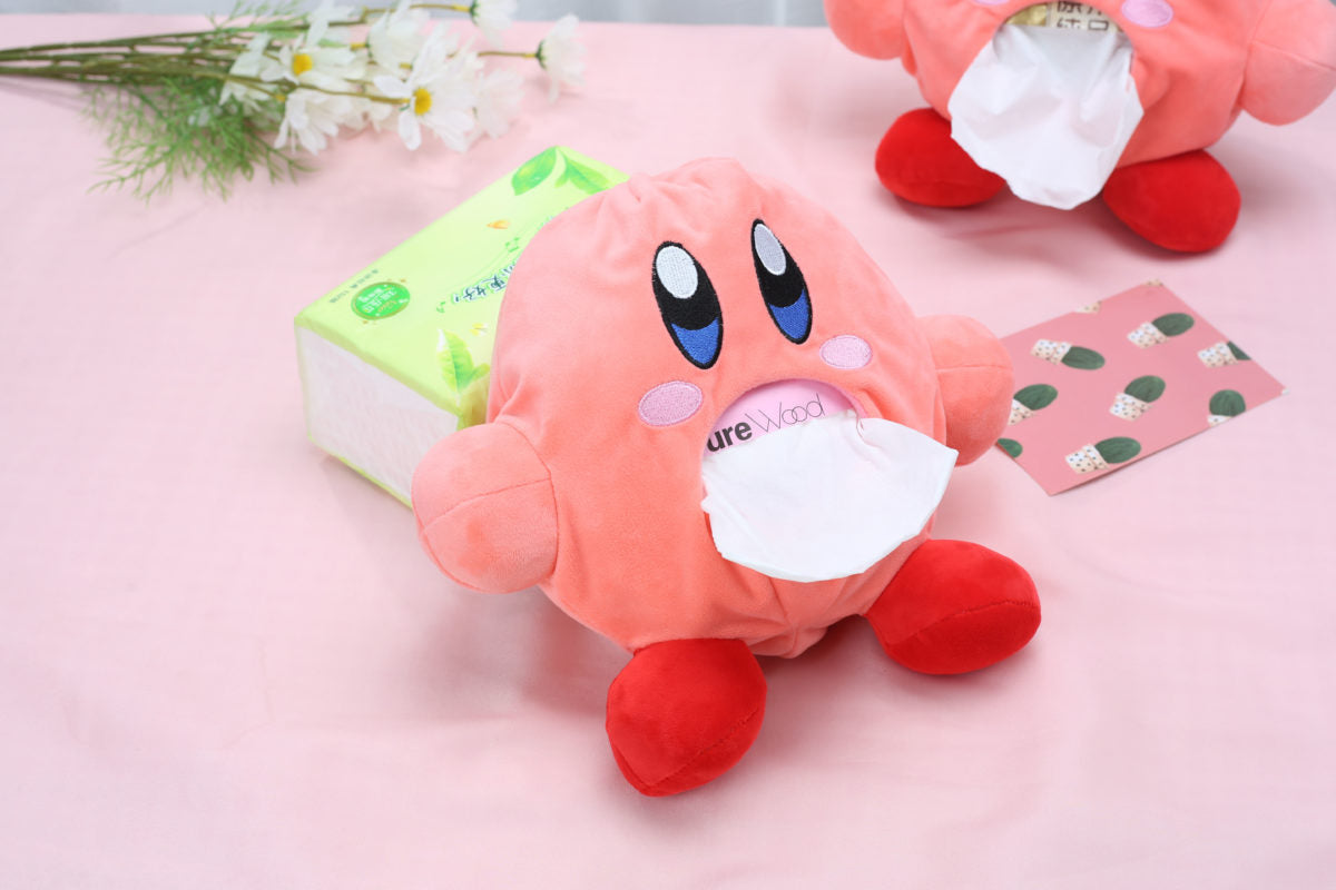 Kirby Tissue Holder: Soft, Durable, Cute